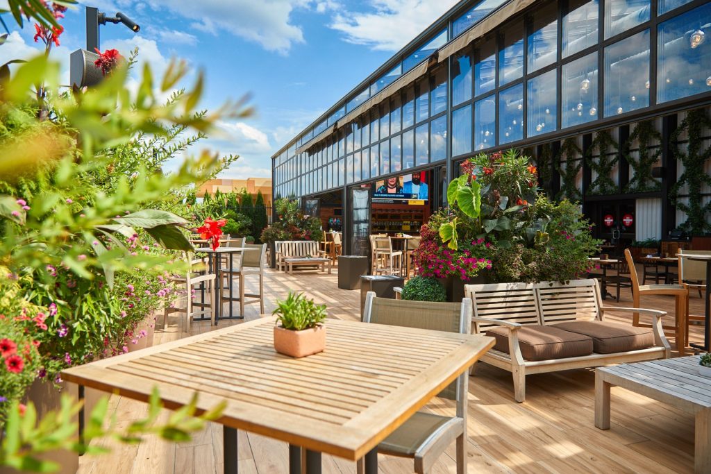 Parx Casino Beer Garden, Bensalem, PA - 40' x 100'