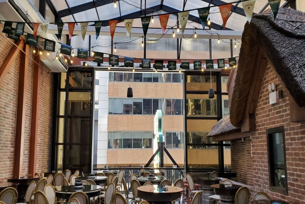 Parx Casino Beer Garden, Bensalem, PA - 40' x 100'