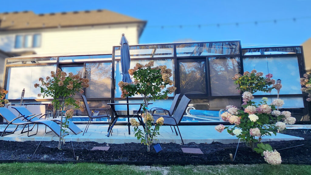 residential retractable structure