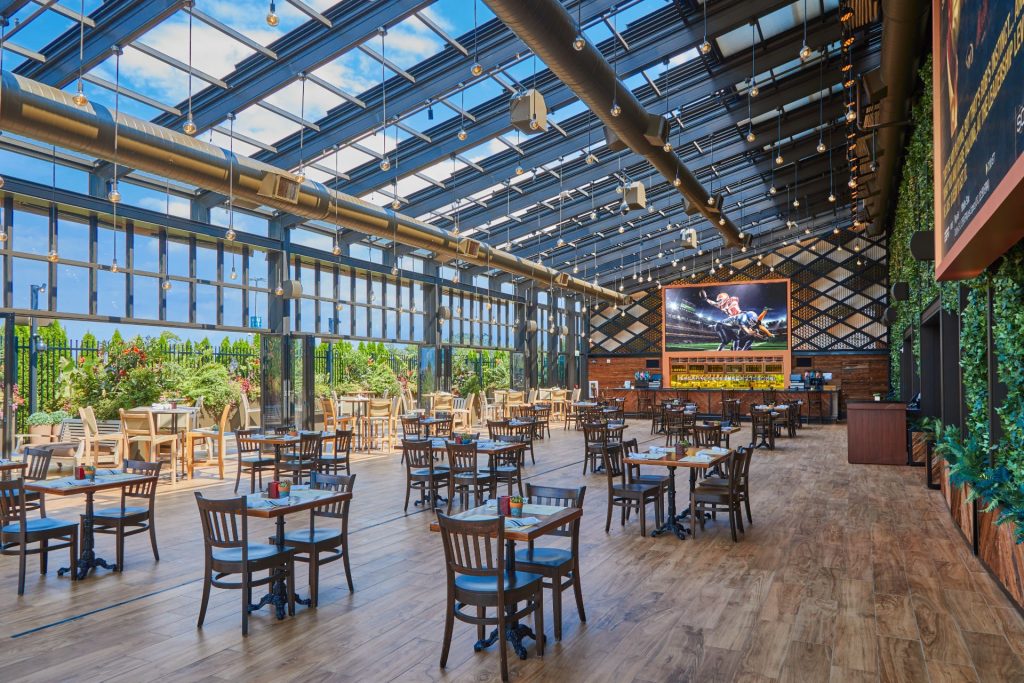 Parx Casino Beer Garden, Bensalem, PA - 40' x 100'