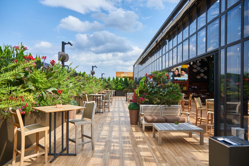 Parx Casino Beer Garden, Bensalem, PA - 40' x 100'